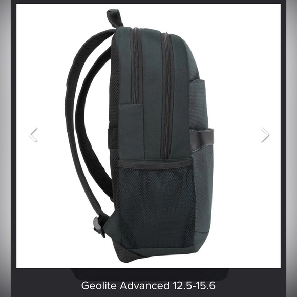 TARGUS 27L GEOLITE ADVANCED 15.6 INCH LAPTOP BACKPACK STEEL GREY TBB013US NEW - Picture 8 of 14